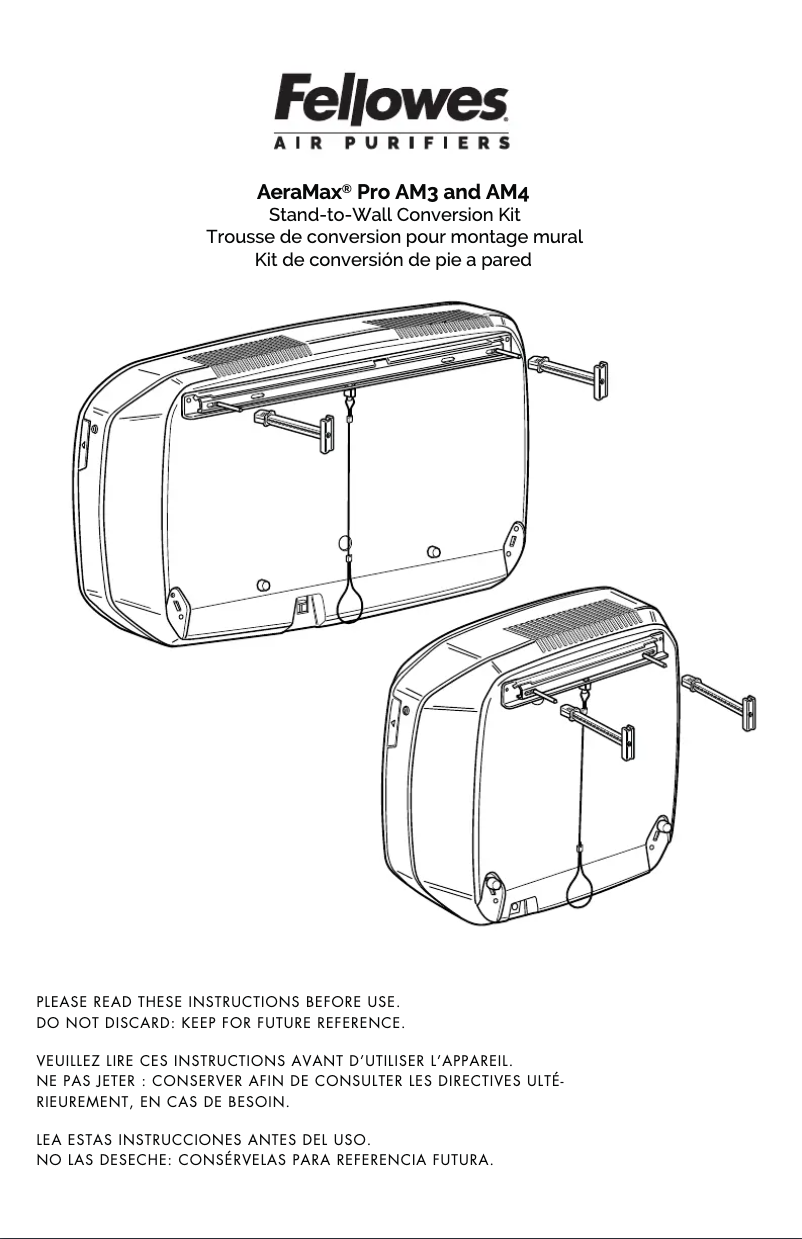 First page image of the manual for AeraMax Pro AM3