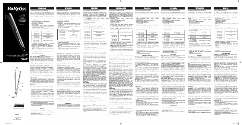 First page image of the manual for Diamond iPro ST387E