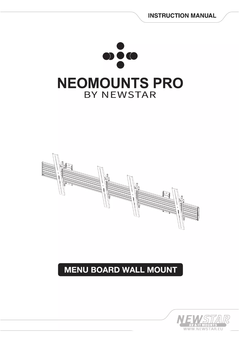 Page 1 of the manual User Manual Newstar NMPRO-WMB2