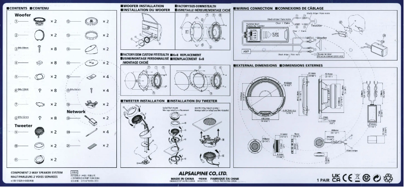 First page image of the manual for R2-S65C