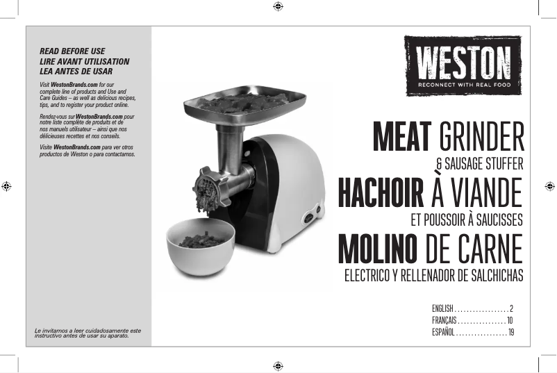 First page image of the manual for 82-0330-W