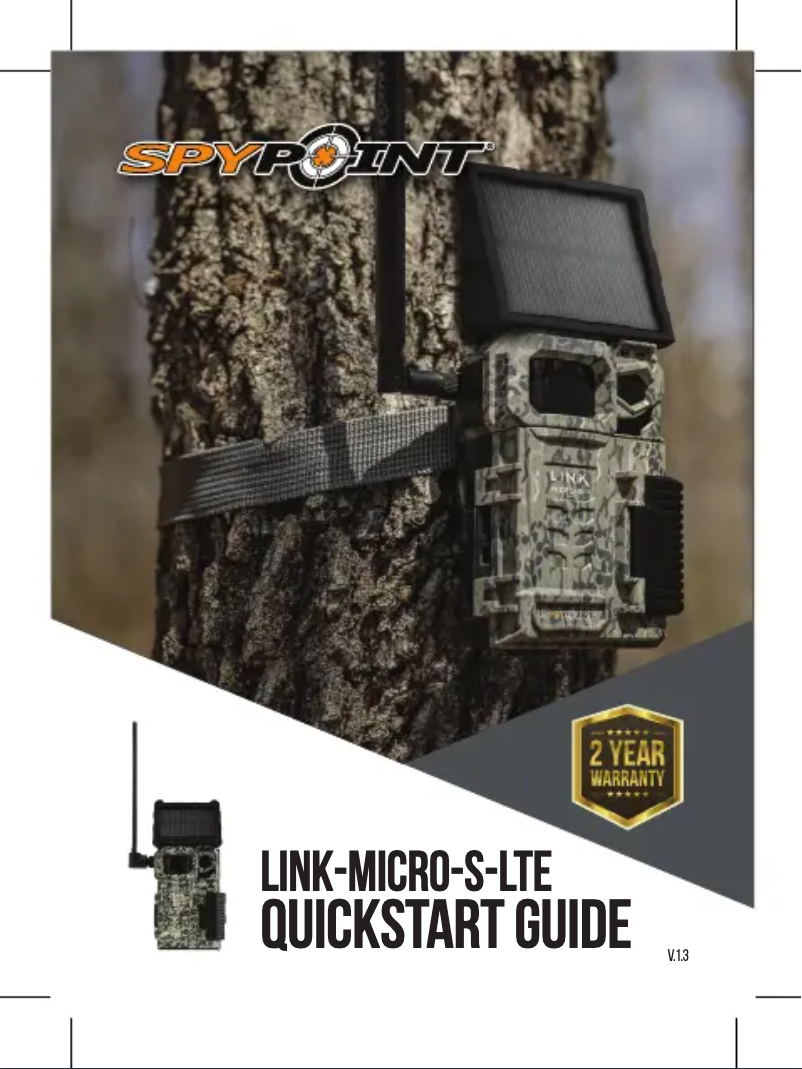 First page image of the manual for Link-Micro-S-LTE