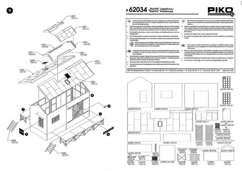 Page 1 of the manual User Manual Piko 62034