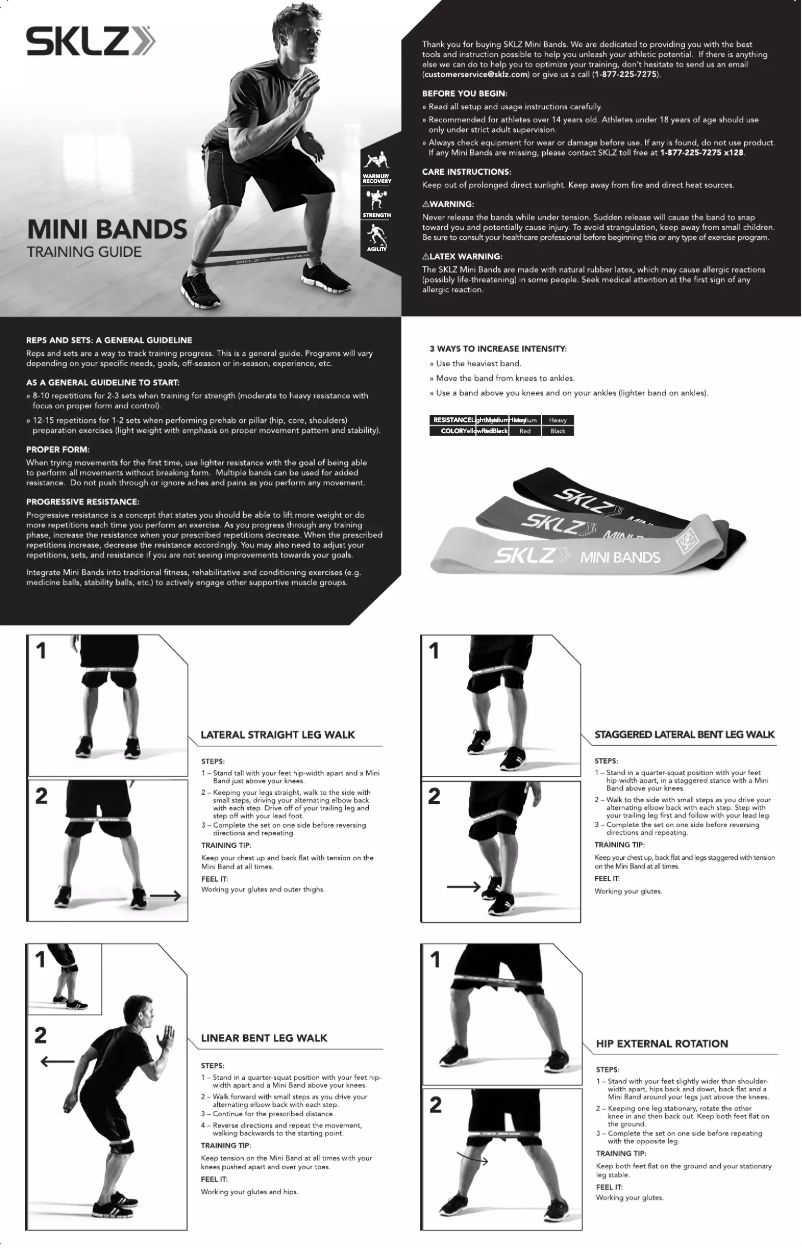 Page 1 of the manual User Manual SKLZ APD-MBD01-02