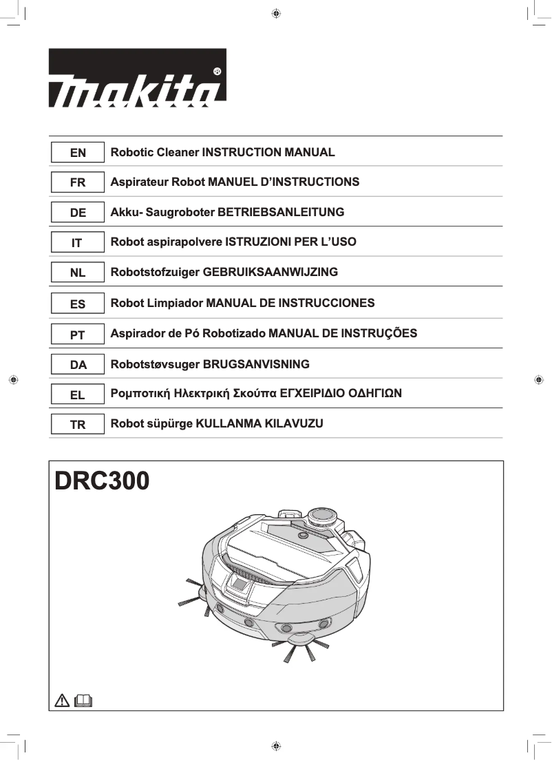 Page 1 of the manual User Manual Makita DRC300