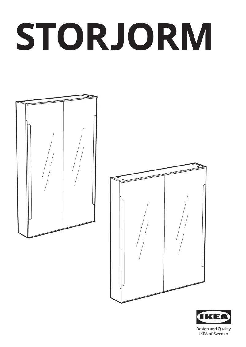 First page image of the manual for STORJORM 602.500.67