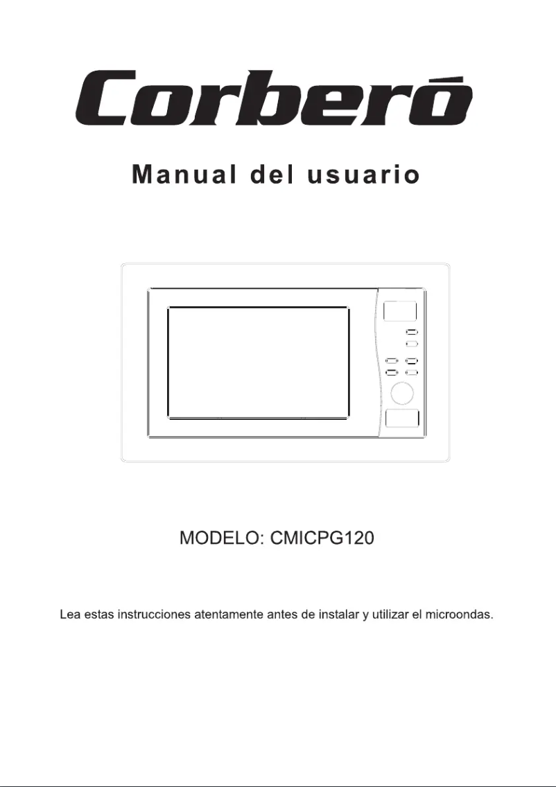 Page 1 of the manual User Manual Corbero CMICPG120