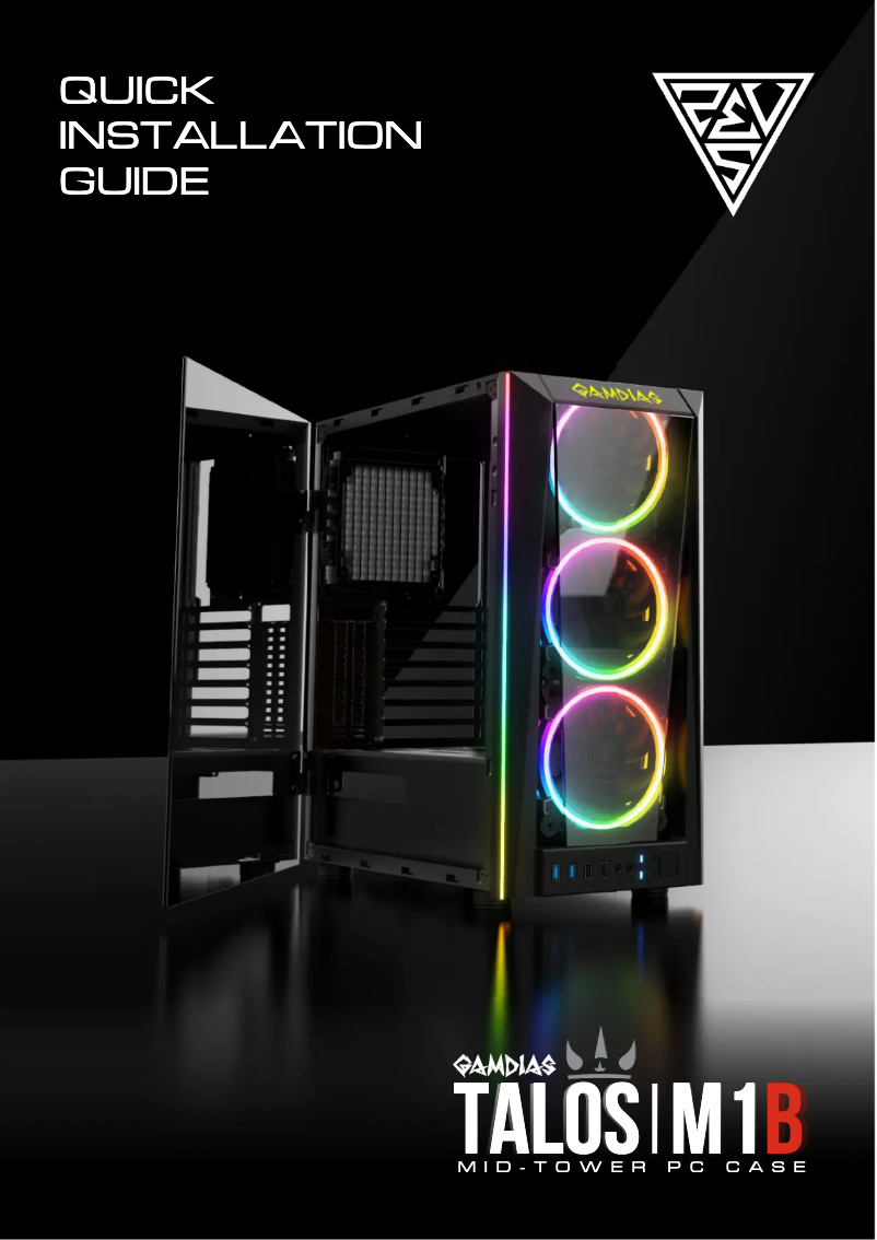 Page 1 of the manual User Manual Gamdias Talos M1B