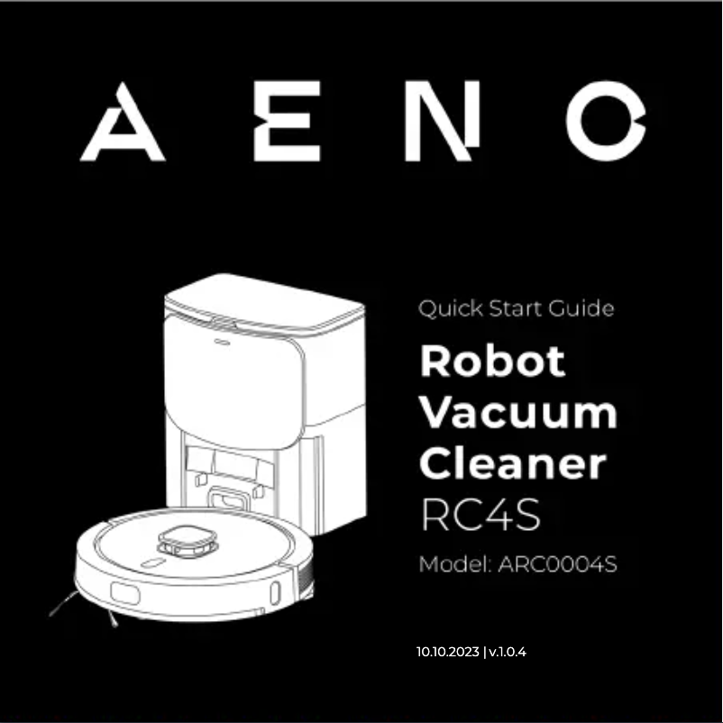 First page image of the manual for RC4S