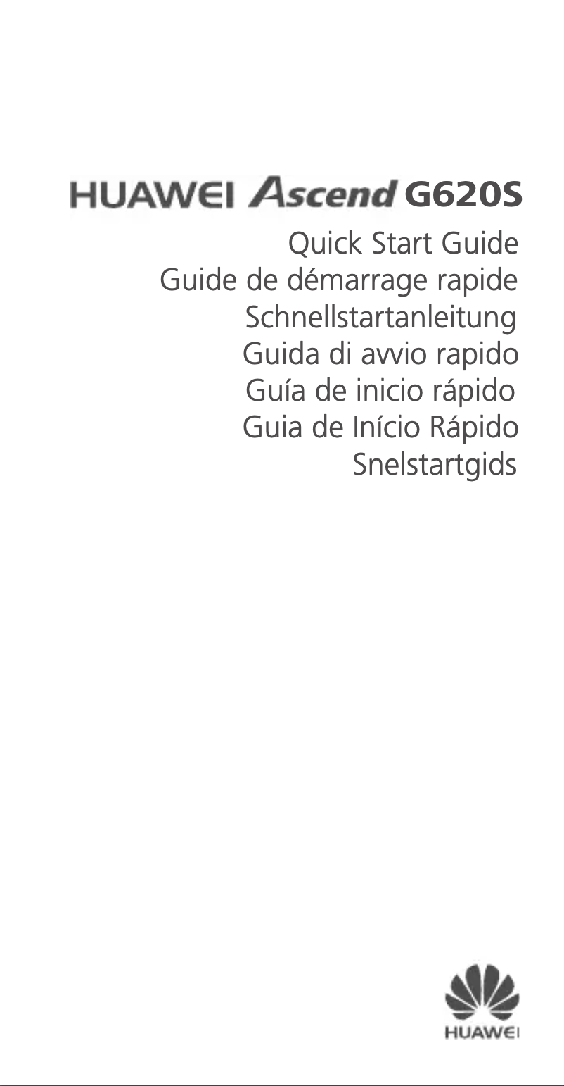 Page 1 de la notice Manuel utilisateur Huawei Ascend G620S