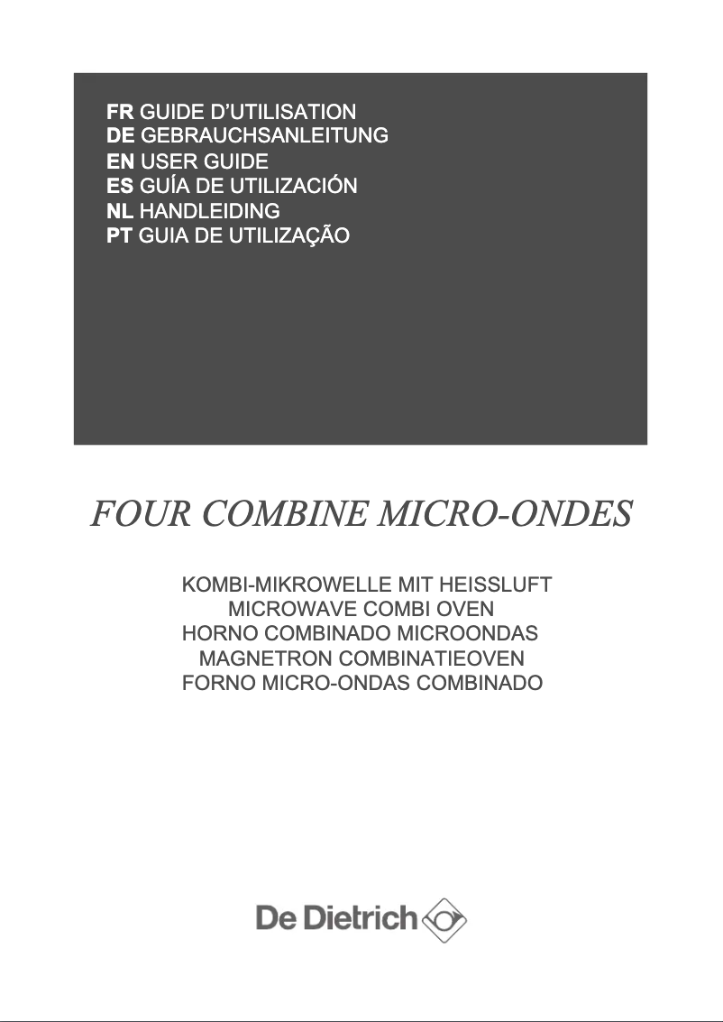 First page image of the manual for DKC7340W