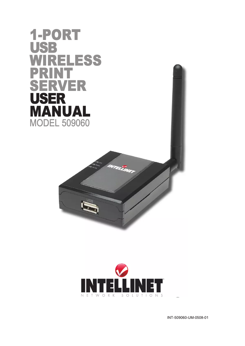 First page image of the manual for 509060