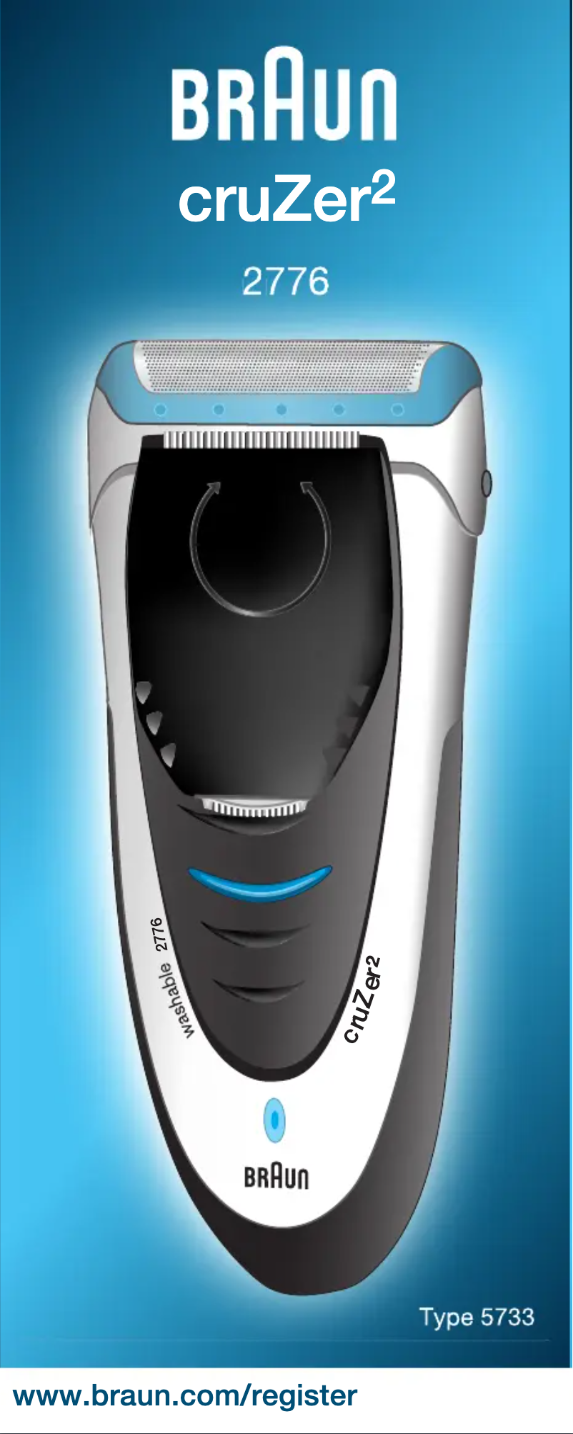 First page image of the manual for cruZer 2 2776