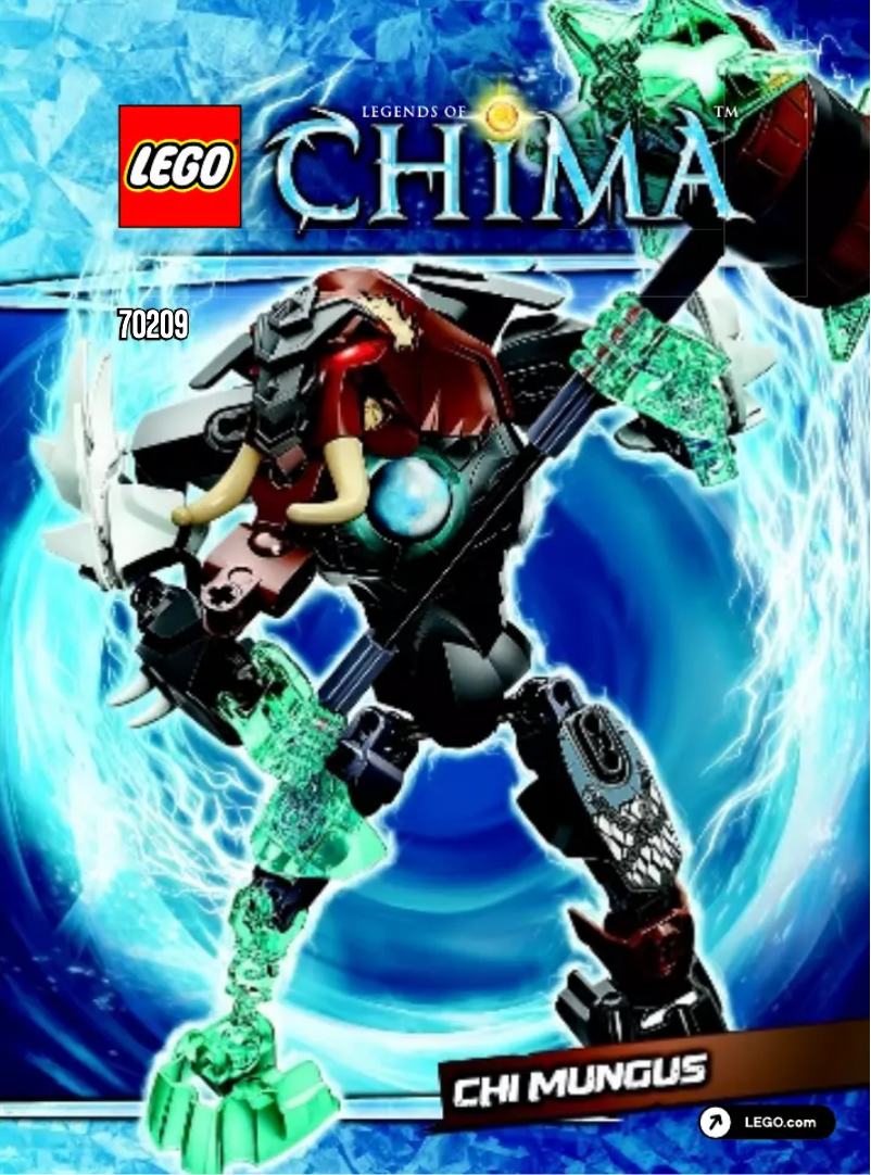 Page 1 of the manual User Manual Lego Legends of Chima CHI Mungus