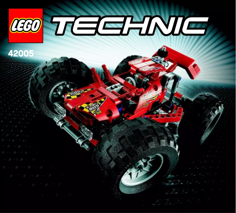 First page image of the manual for Technic Monster Truck