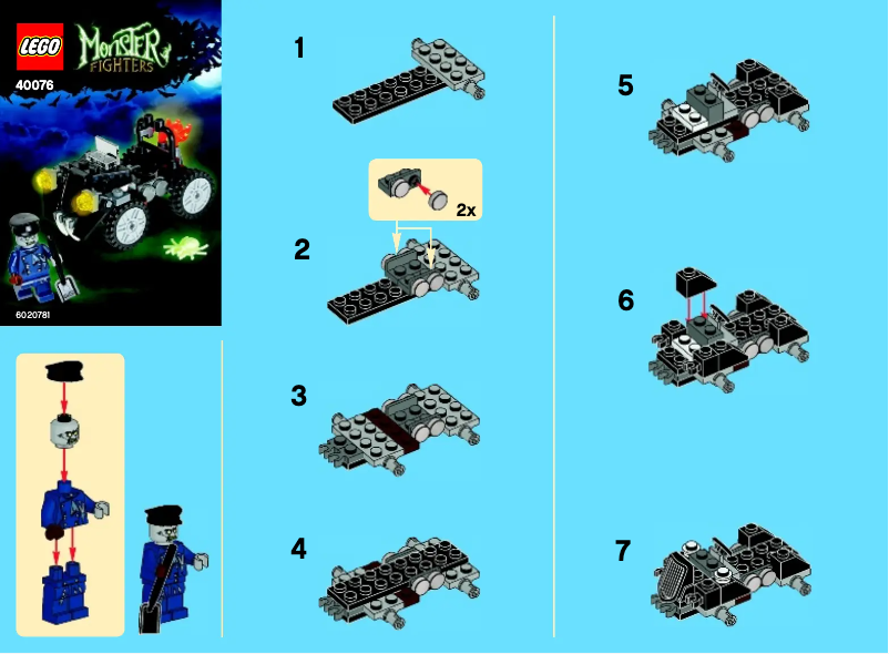 Page 1 of the manual User Manual Lego Zombie Car