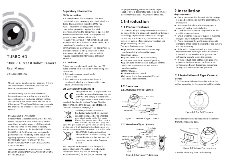 Page 1 of the manual User Manual Hikvision DS-2CE16D5T-VFIT3