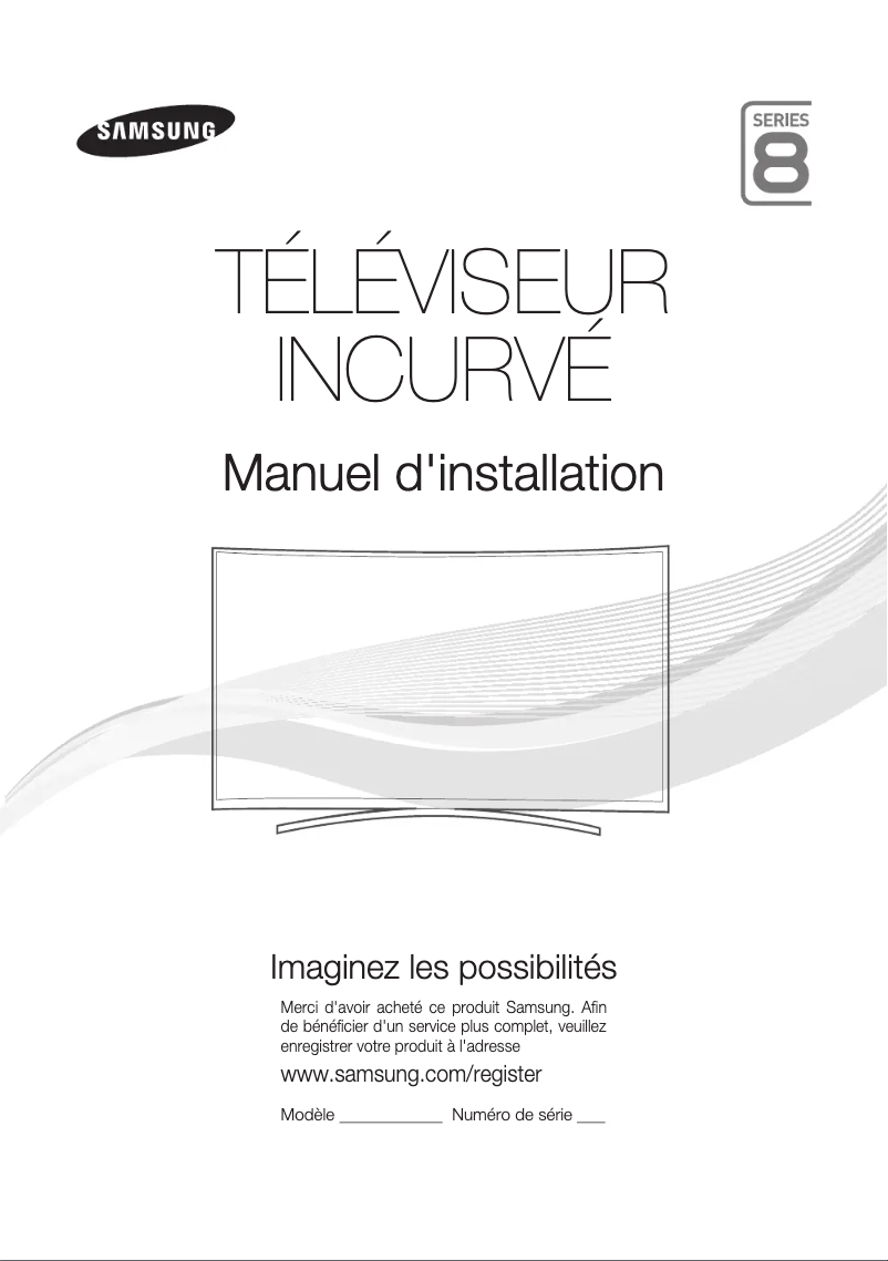 First page image of the manual for HG55EC890VB