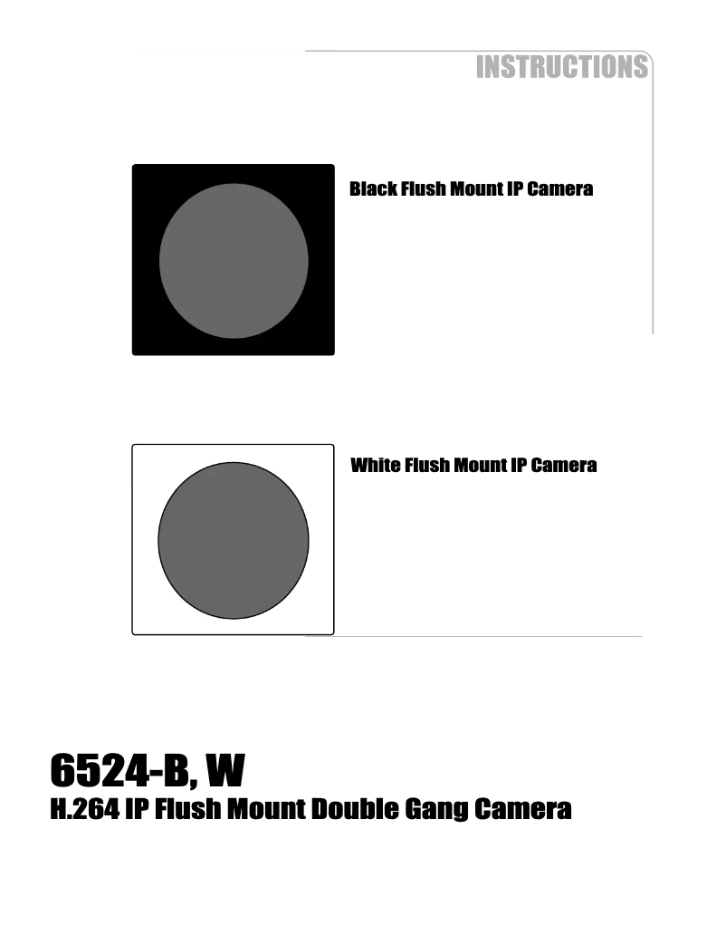 First page image of the manual for 6524-B