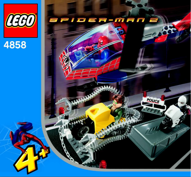 Page 1 of the manual User Manual Lego Spiderman Co-Pack
