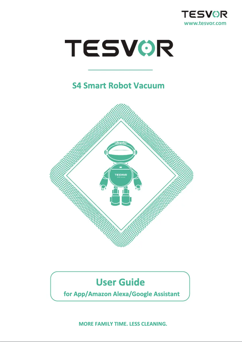 Page 1 of the manual User Manual Tesvor S4