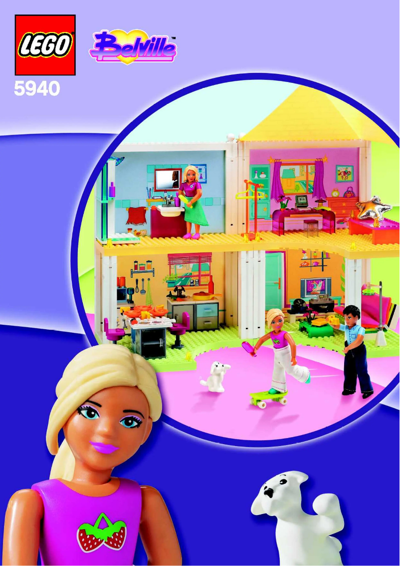 Page 1 of the manual User Manual Lego Doll's House