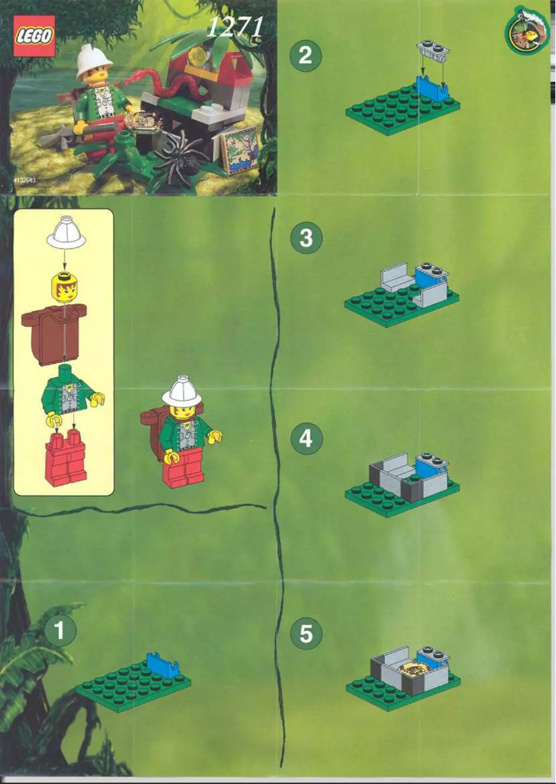 Page 1 of the manual User Manual Lego Adventurers 1271