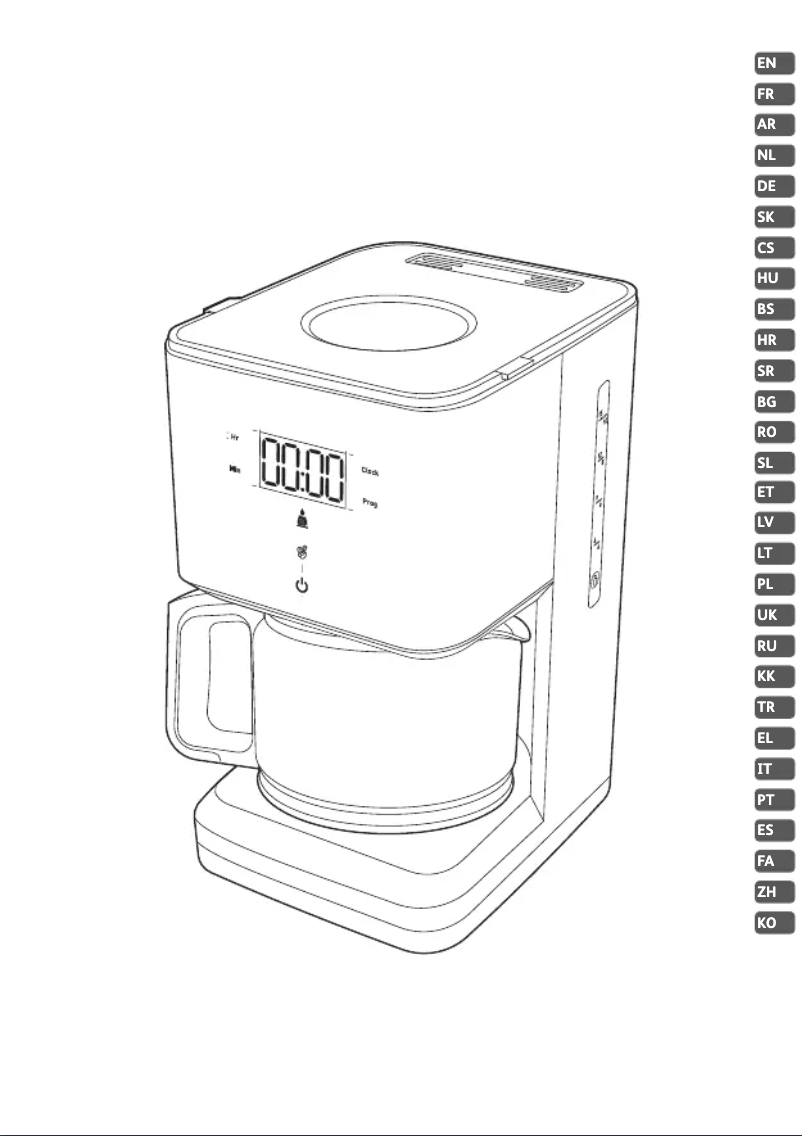 Page 1 of the manual User Manual Tefal Sense CM693110