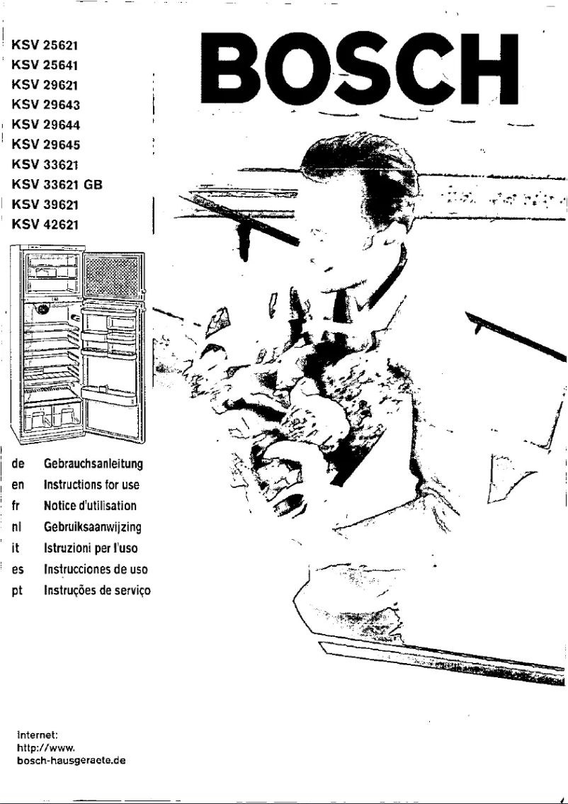 First page image of the manual for KSV25621