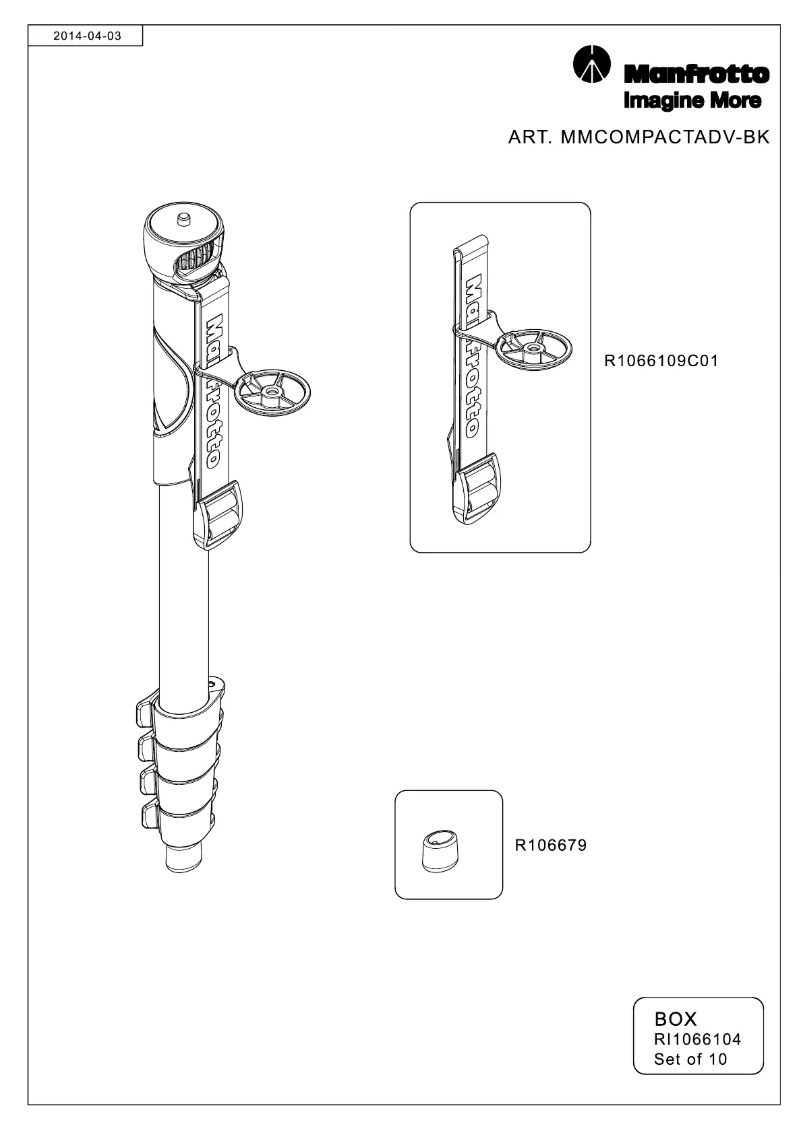 First page image of the manual for MMCOMPACT-BK