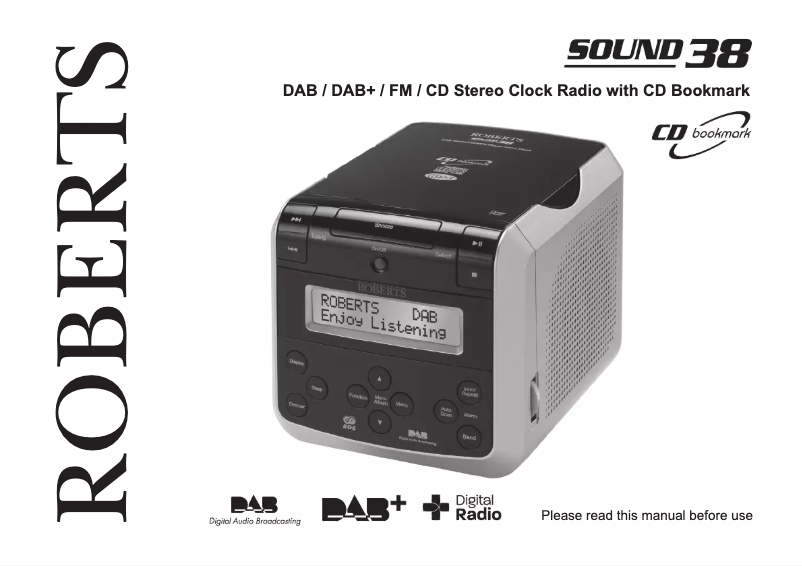 First page image of the manual for Sound38