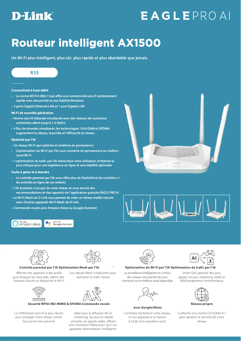 First page image of the manual for R15