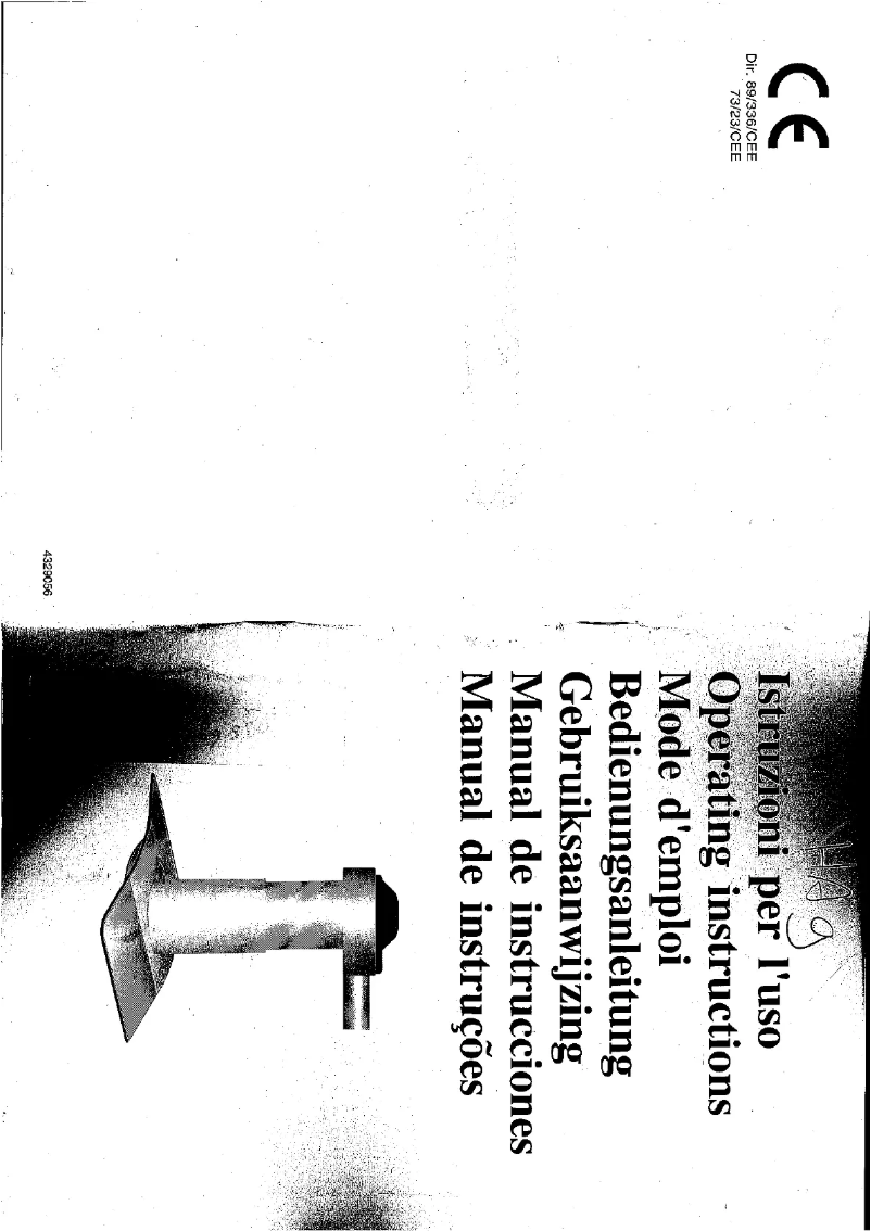 First page image of the manual for HA 9 VT