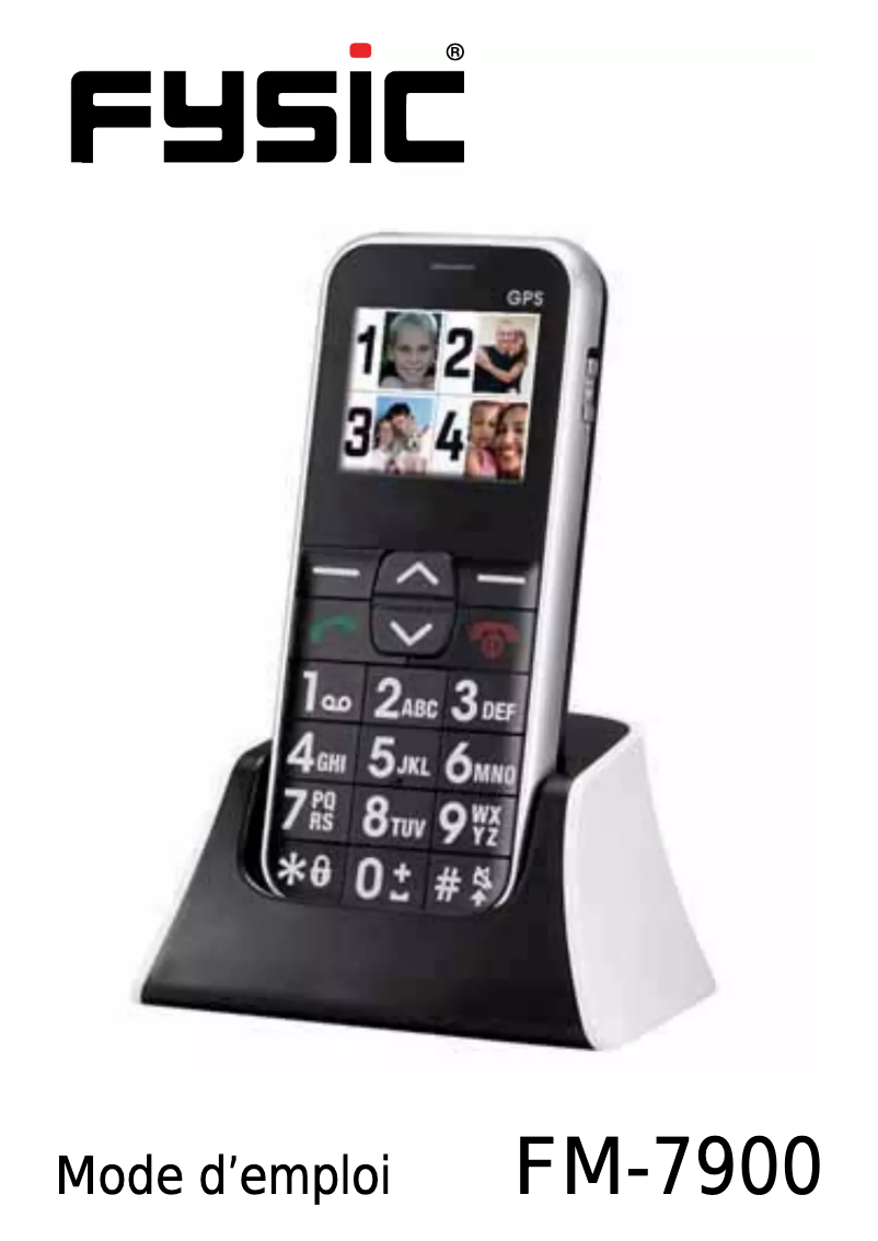 First page image of the manual for FM-7900