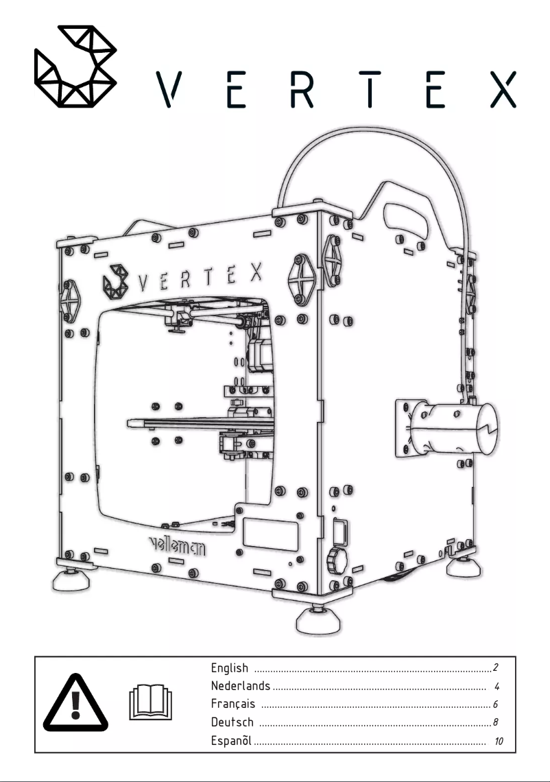 Image de la première page du manuel de l'appareil K8400