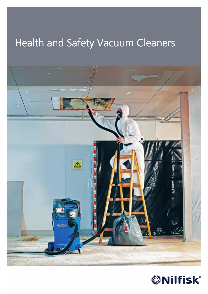 Page 1 of the manual Brochure Nilfisk ATTIX 40-0M PC