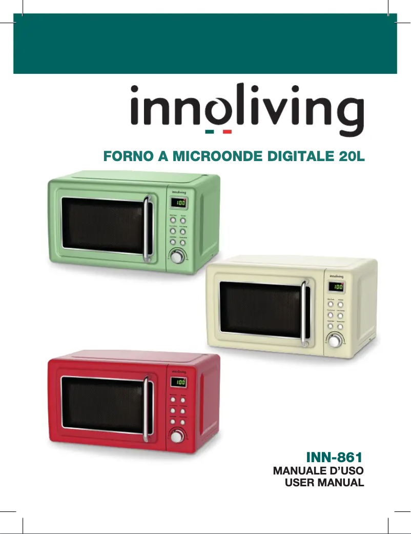 Page 1 of the manual User Manual Innoliving INN-861