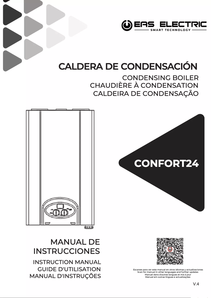 First page image of the manual for CONFORT24