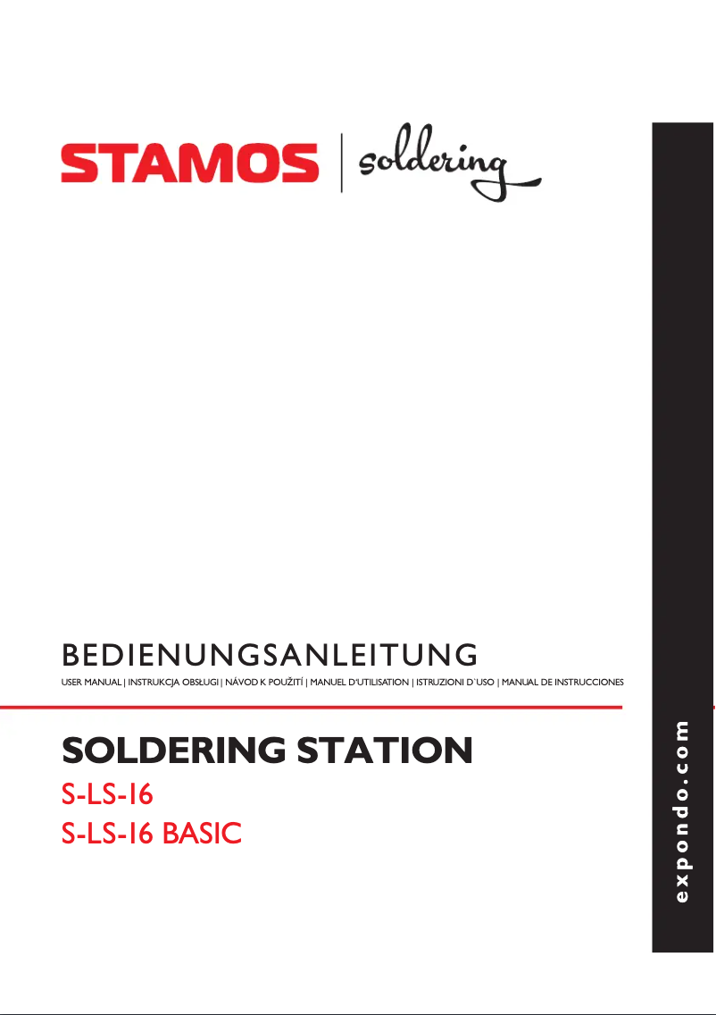 Image de la première page du manuel de l'appareil S-LS-16 BASIC