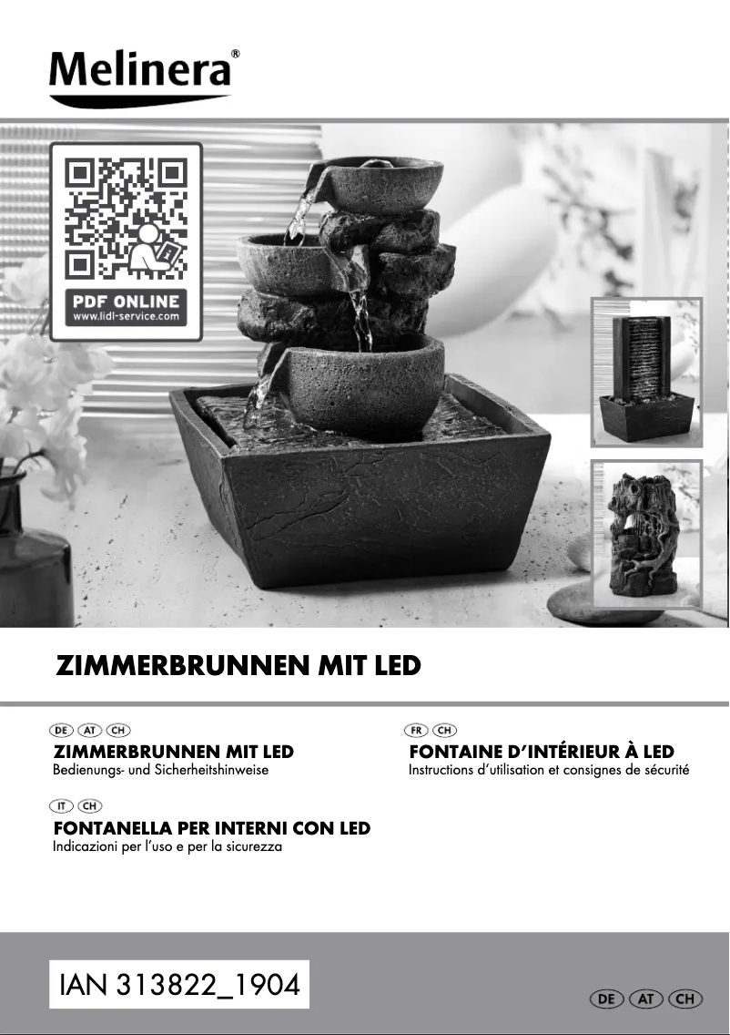 First page image of the manual for IAN 270314