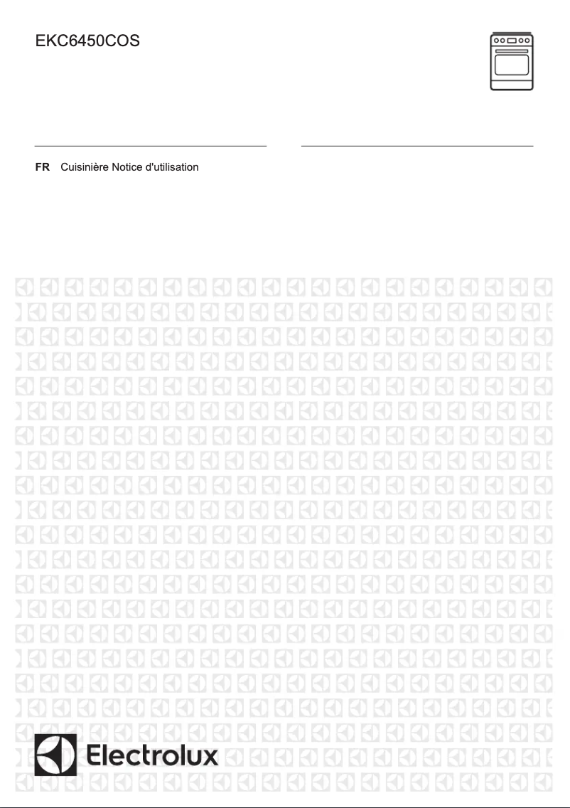 First page image of the manual for EKC6450COS