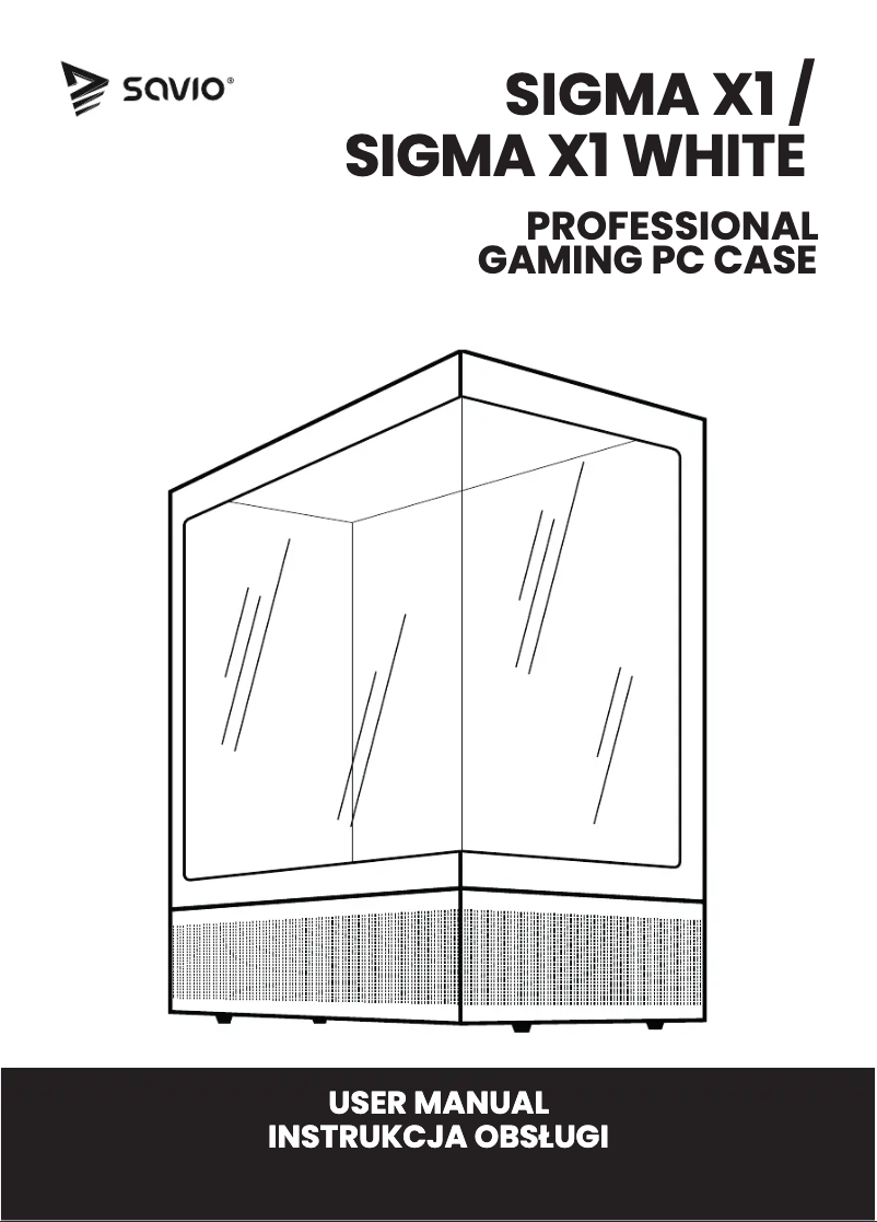 Page 1 of the manual User Manual Savio CT-01/W