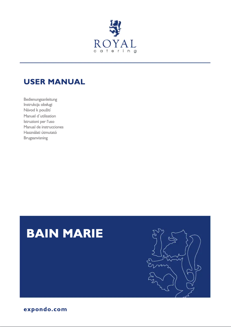 Image de la première page du manuel de l'appareil RCBM_GN1/1_2