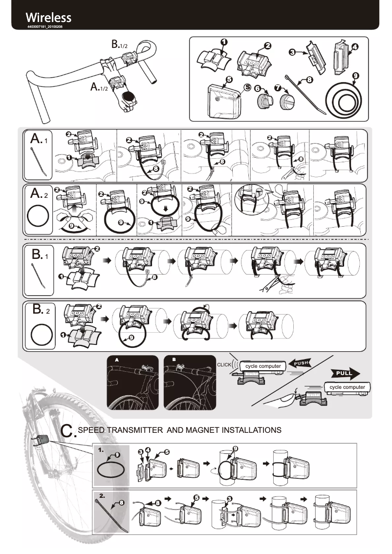 Image de la première page du manuel de l'appareil U4w