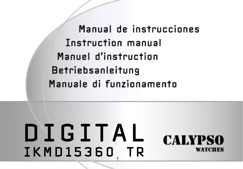 First page image of the manual for K5730