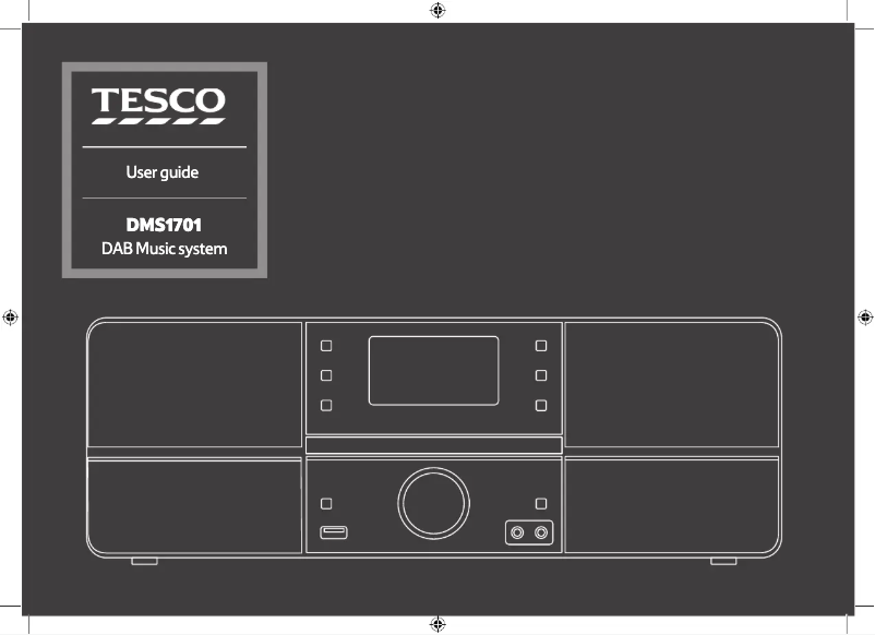 First page image of the manual for DMS1701