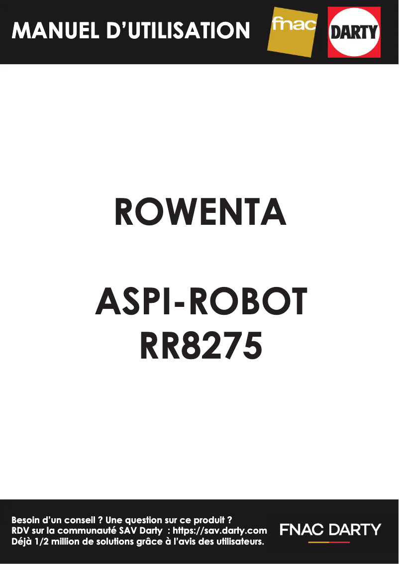 First page image of the manual for X-Plorer Serie 45 RR8275WH