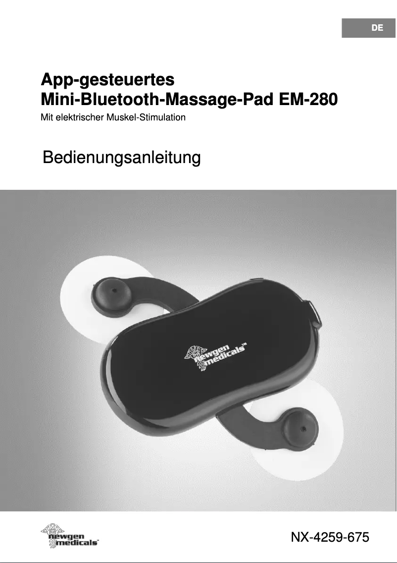 First page image of the manual for EM-280