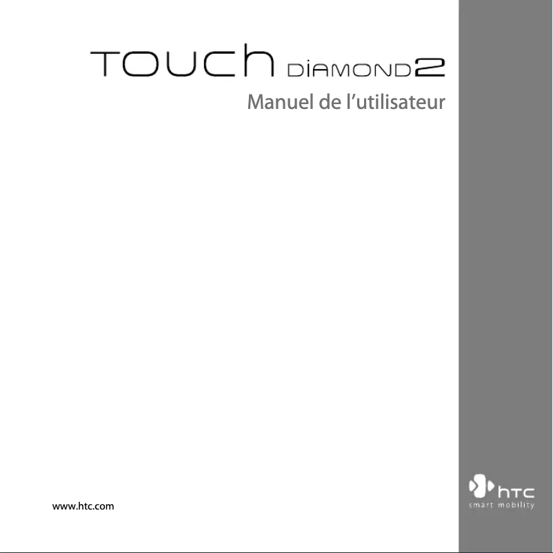 Image de la première page du manuel de l'appareil Touch Diamond2