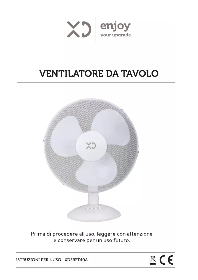 First page image of the manual for SRFT40A